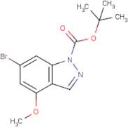 tert-Butyl 6-bromo-4-methoxy-1H-indazole-1-carboxylate