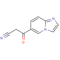 3-(Imidazo[1,2-a]pyridin-6-yl)-3-oxopropanenitrile