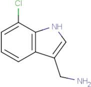 1-(7-Chloro-1H-indol-3-yl)methanamine