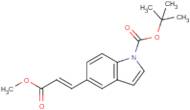 tert-Butyl 5-[(1E)-3-methoxy-3-oxoprop-1-en-1-yl]-1H-indole-1-carboxylate