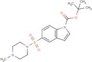 tert-Butyl 5-[(4-methylpiperazin-1-yl)sulfonyl]-1H-indole-1-carboxylate