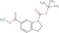 1-tert-Butyl 6-methyl 2,3-dihydro-1H-indole-1,6-dicarboxylate