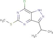 7-Chloro-5-(methylsulfanyl)-3-(propan-2-yl)-1H-pyrazolo[4,3-d]pyrimidine