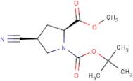 1-tert-Butyl 2-methyl (2S,4S)-4-cyanopyrrolidine-1,2-dicarboxylate