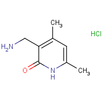 3-(Aminomethyl)-4,6-dimethylpyridin-2(1H)-one hydrochloride