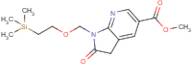 Methyl 2-oxo-1-{[2-(trimethylsilyl)ethoxy]methyl}-2,3-dihydro-1H-pyrrolo[2,3-b]pyridine-5-carbox...