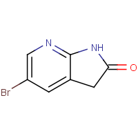 5-Bromo-1,3-dihydro-2H-pyrrolo[2,3-b]pyridin-2-one