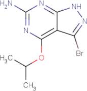 3-Bromo-4-(propan-2-yloxy)-1H-pyrazolo[3,4-d]pyrimidin-6-amine