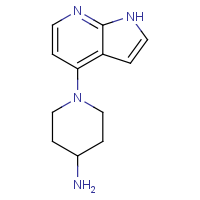 1-(1H-Pyrrolo[2,3-b]pyridin-4-yl)piperidin-4-amine