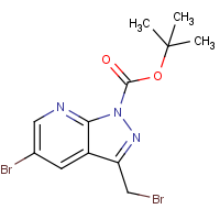 tert-Butyl 5-bromo-3-(bromomethyl)-1H-pyrazolo[3,4-b]pyridine-1-carboxylate