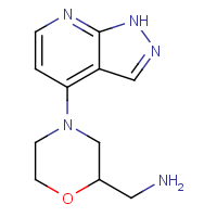 1-[4-(1H-Pyrazolo[3,4-b]pyridin-4-yl)morpholin-2-yl]methanamine