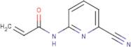 N-(6-Cyanopyridin-2-yl)prop-2-enamide