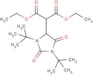 Diethyl (1,3-di-tert-butyl-2,5-dioxoimidazolidin-4-yl)propanedioate