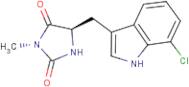 (5R)-5-[(7-Chloro-1H-indol-3-yl)methyl]-3-methylimidazolidine-2,4-dione