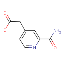 (2-Carbamoylpyridin-4-yl)acetic acid