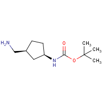 tert-Butyl [(1R,3S)-3-(aminomethyl)cyclopentyl]carbamate