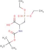 N-(tert-Butoxycarbonyl)-3-(diethoxyphosphoryl)-L-alanine