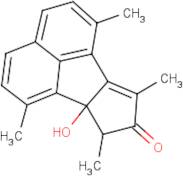 6b-Hydroxy-1,6,7,9-tetramethyl-6b,7-dihydro-8H-cyclopenta[a]acenaphthylen-8-one