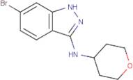 6-Bromo-N-(tetrahydro-2H-pyran-4-yl)-1H-indazol-3-amine