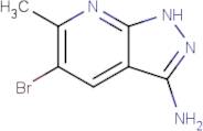5-Bromo-6-methyl-1H-pyrazolo[3,4-b]pyridin-3-amine