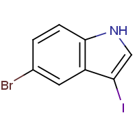 5-Bromo-3-iodo-1H-indole