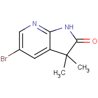 5-Bromo-3,3-dimethyl-1,3-dihydro-2H-pyrrolo[2,3-b]pyridin-2-one