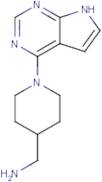 1-[1-(7H-Pyrrolo[2,3-d]pyrimidin-4-yl)piperidin-4-yl]methanamine