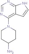 1-(7H-Pyrrolo[2,3-d]pyrimidin-4-yl)piperidin-4-amine