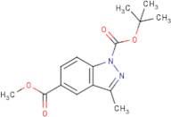 1-tert-Butyl 5-methyl 3-methyl-1H-indazole-1,5-dicarboxylate