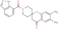 1'-(1H-Indazol-7-ylcarbonyl)-6,7-dimethylspiro[chromene-2,4'-piperidin]-4(3H)-one