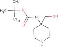 tert-Butyl 4-(hydroxymethyl)piperidin-4-ylcarbamate