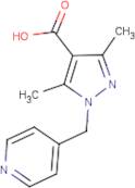 3,5-Dimethyl-1-(pyridin-4-ylmethyl)-1H-pyrazole-4-carboxylic acid