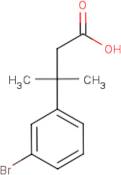 3-(3-Bromophenyl)-3-methylbutanoic acid