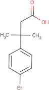 3-(4-Bromophenyl)-3-methylbutanoic acid