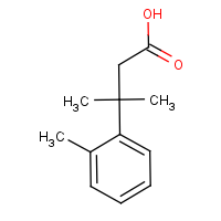 3-Methyl-3-o-tolylbutanoic acid