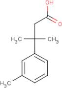 3-Methyl-3-m-tolylbutanoic acid