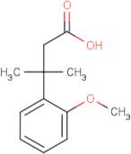 3-(2-Methoxyphenyl)-3-methylbutanoic acid