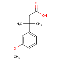 3-(3-Methoxyphenyl)-3-methylbutanoic acid