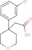 2-[4-(3-Chlorophenyl)-tetrahydro-2H-pyran-4-yl]acetic acid