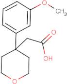 2-[4-(3-Methoxyphenyl)-tetrahydro-2H-pyran-4-yl]acetic acid