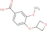 3-Methoxy-4-(oxetan-3-yloxy)benzoic acid