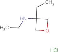 N,3-Diethyloxetan-3-amine hydrochloride