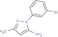 1-(3-Bromophenyl)-3-methyl-1H-pyrazol-5-amine