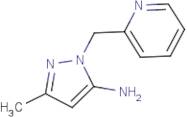 3-Methyl-1-(pyridin-2-ylmethyl)-1H-pyrazol-5-amine