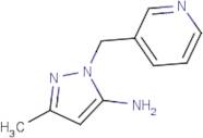 3-Methyl-1-(pyridin-3-ylmethyl)-1H-pyrazol-5-amine