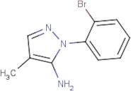 1-(2-Bromophenyl)-4-methyl-1H-pyrazol-5-amine