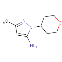 3-Methyl-1-(tetrahydro-2H-pyran-4-yl)-1H-pyrazol-5-amine