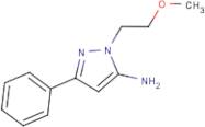 1-(2-Methoxyethyl)-3-phenyl-1H-pyrazol-5-amine