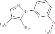 1-(3-Methoxyphenyl)-4-methyl-1H-pyrazol-5-amine