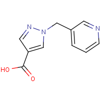 1-(Pyridin-3-ylmethyl)-1H-pyrazole-4-carboxylic acid